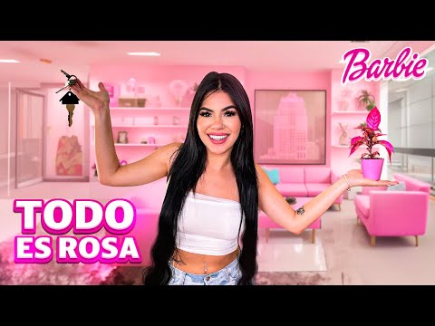 CONVIERTO MI NUEVA CASA de COLOR ROSADO !!