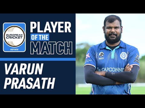 POTM Match 33: V.Prasath - GU vs OVR | ECS Malta, 2024 | 28 Oct 2024 | ECS24.962