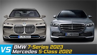 BMW 7-Series 2023 Vs Mercedes S-Class 2022 | Design & Dimensions Comparison
