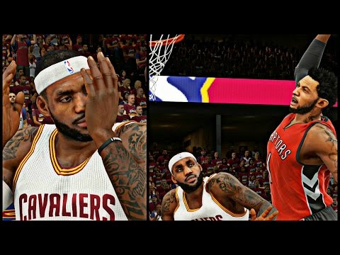 NBA 2K15 MyCAREER Playoffs - CFG1 | LeBron Is Stressing Trying To Guard Cam ! | StaxMontana