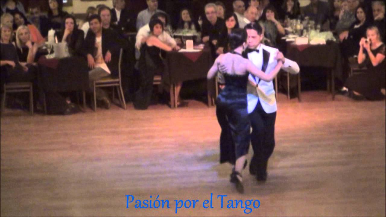 CINTHIA DIAZ y BRUNO MAYO Bailando el Tango TUS PALABRAS Y LA NOCHE en YIRA YIRA MILONGA