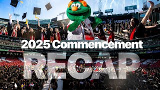 Northeastern University Commencement 2025 at Fenway Park