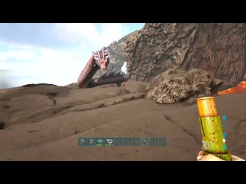 Como tamear a tu Basilisco (Super fácil) en Ark Lost Island