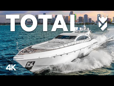 Is THIS the perfect South Florida yacht? "TOTAL" Mangusta 108 For Sale