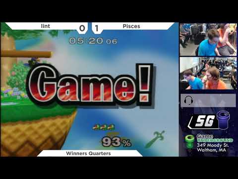 SG 21.8 SSBM - lint (Falco) vs. Pisces (Marth) - Melee WQF