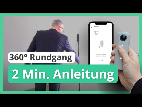 WoWi 360 in 2 Minuten erklärt (360° virtuelle Wohnungsbesichtigung, virtuelle Tour selber erstellen)