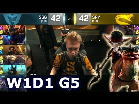 Samsung vs Splyce - Week 1 Day 1 | Group D LoL S6 World Championship 2016 W1D1 | SSG vs SPY Worlds