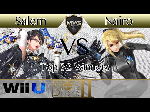 CT|Salem (Bayonetta) vs. Liquid|Nairo (ZSS) - Top 32 Winners - Shots Fired 2