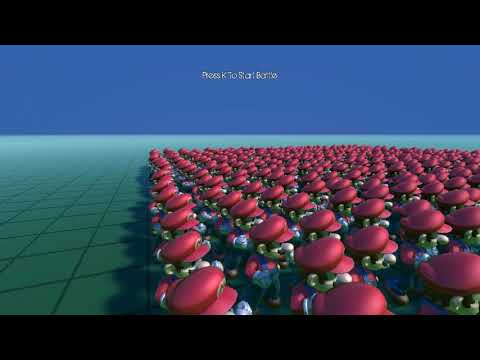 10 Thanos vs 1000 Super Mario Ultimate epic battle simulator