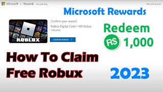 How to claim Robux from Microsoft rewards (Roblox)