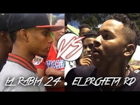 (LA ESTUFA Y LAS DOS PIEDRAS) La Rabia 24 vs El Profeta RD - Batalla de Freestyle en el Olimpico