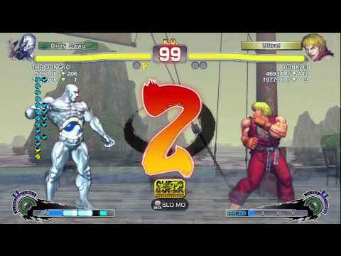 POONGKO (Seth) vs. PUNKLEI (Ken) - SSF4 AE 2012 Ranked Match