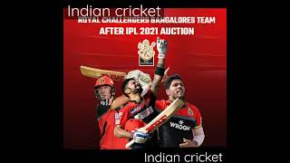 royal challengers bangalore full squad in ipl 2021