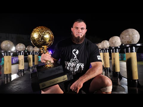 CROWNING MOMENT: Oleksii Novokiv wins the 2020 World's Strongest Man