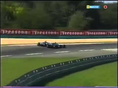 K.Raikkonen vs J.P.Montoya in Hungarian GP 2002