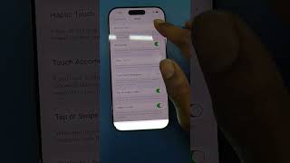 iPhone 16 Pro Assistive Touch On/Off | iPhone 16 Pro Virtual Home Button 🔘 | #iphone16pro