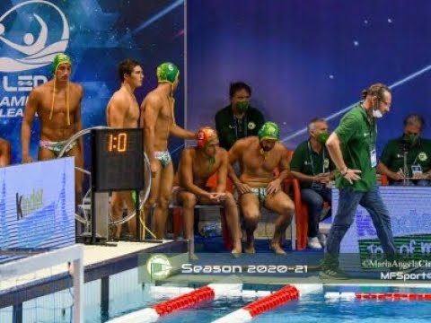 Olympiacos Piraeus vs Ortigia Siracusa- Highlights - Waterpolo Champion's League 2020 / 2021