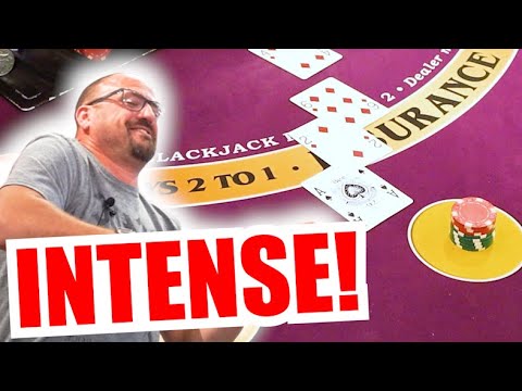 🔥INTENSE GAMEPLAY🔥 10 Minute Blackjack Challenge - WIN BIG or BUST #198