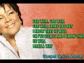 Shirley Caesar- God will make a way (Lyrics )