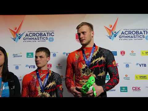 Interview gold medal winners MP - Igor Mishev & Nikolay Suprunov - Russia