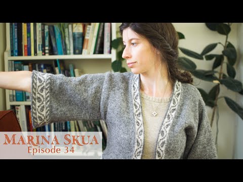 Marina Skua Podcast Ep 34 – Summer wool knits, gratitude, a bit of basketry and a garden visit