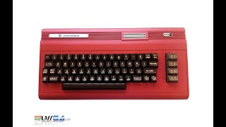 Customised Luxurious Red C64 Commodore 64.  The 'Red Devil'