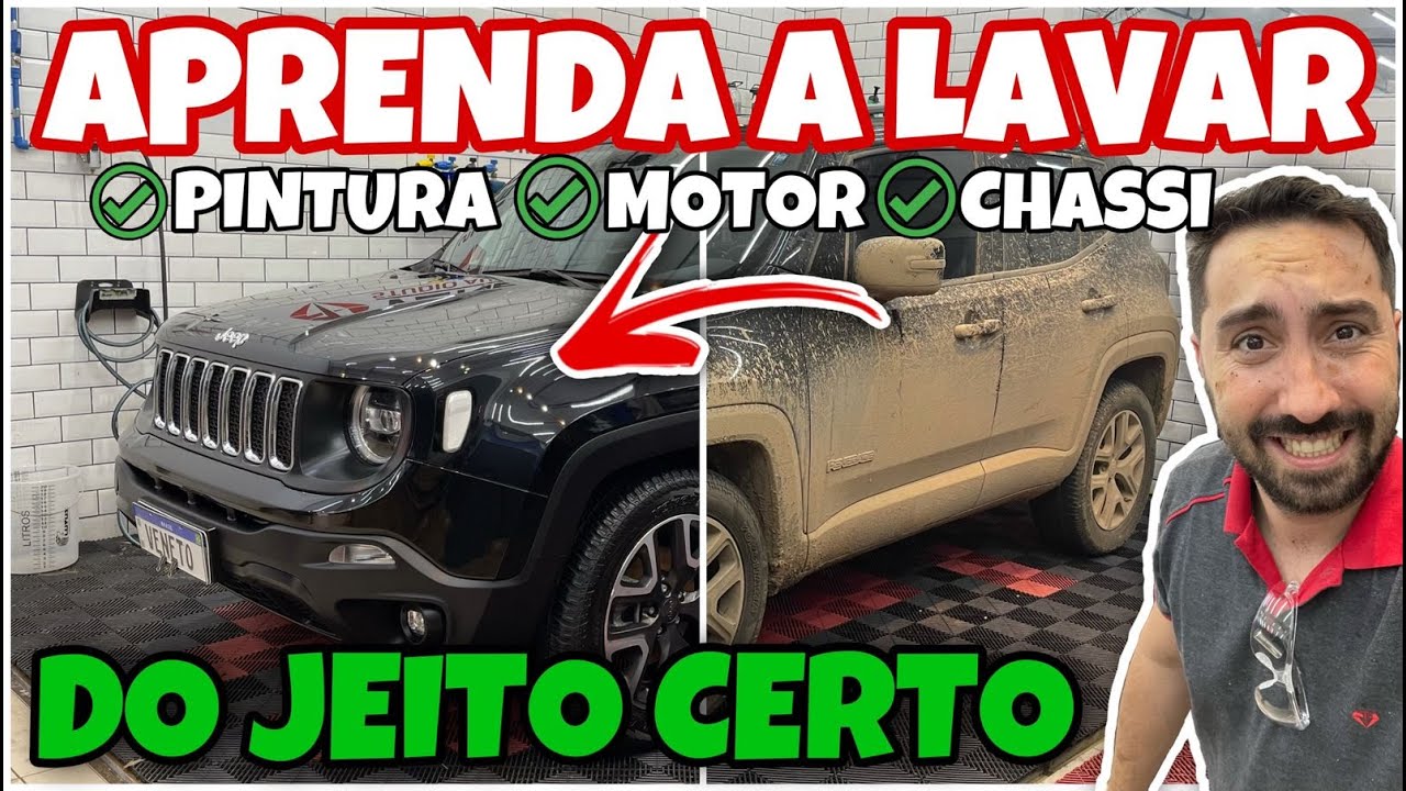 COMO LAVAR UM CARRO SUJO AO EXTREMO | Fez Rally e Mandou Pra Veneto