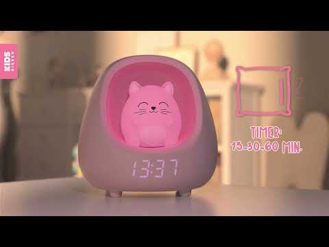 Hi%20Buddies%20Alarmklok%20Wekker%20Met%20Nachtlamp%20Kat