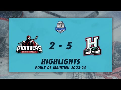 Pionniers de Chamonix 2-5 Anglet Hormadi - Highlights - Synerglace Ligue Magnus 2023/24