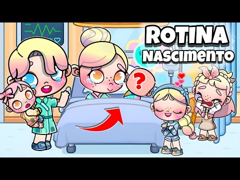 BABY BIRTH ROUTINE 🤰🏼🍼 | AVATAR WORLD ROUTINES AND STORIES PAZU