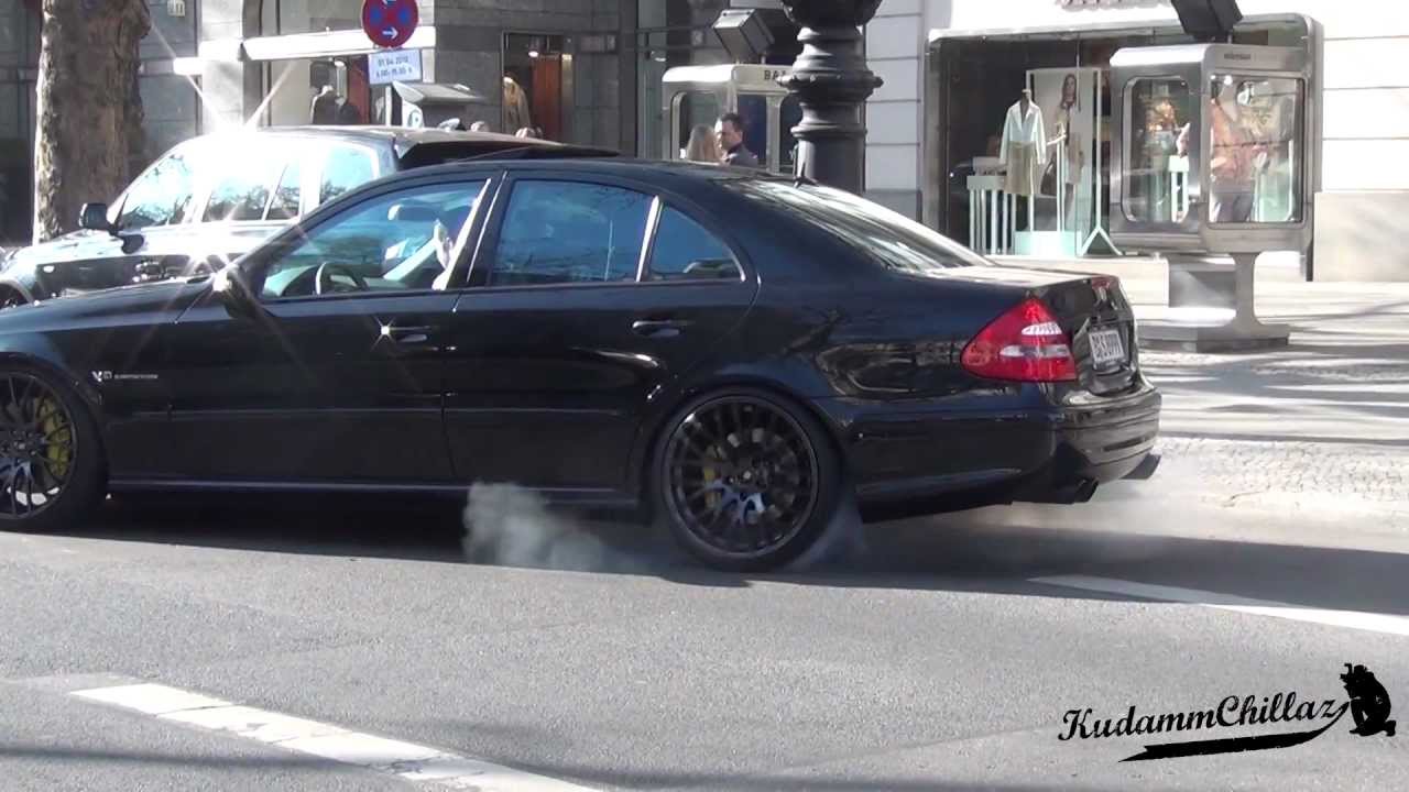 Mercedes E55 AMG **BurnOut**