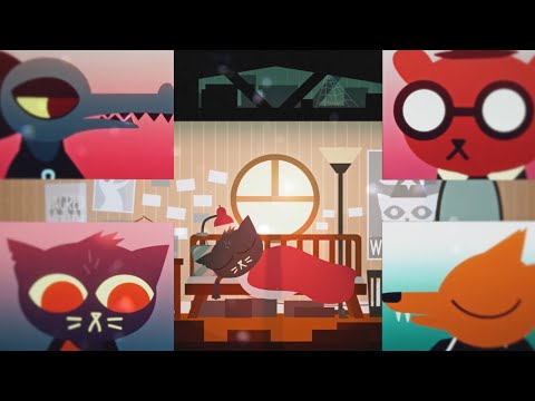 Night Gaunts "Post Party Depression" - Night in the Woods Lyric Video