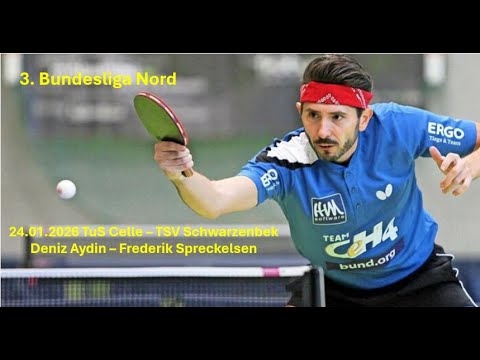 2026-01-24 Deniz Aydin - Frederik Spreckelsen / TuS Celle - TSV Schwarzenbek