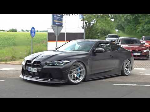 Modified BMW M Cars Accelerating! M5 Touring Akrapovic, M2 G87, M2 G87 Alpha-N, E30 Turbo, M4 F82