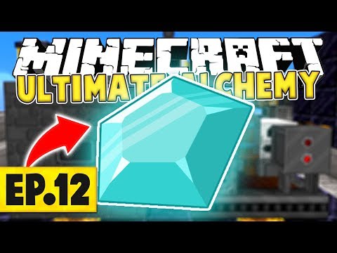 Minecraft Ultimate Alchemy - DIAMONDS! #12 [Modded SkyBlock]