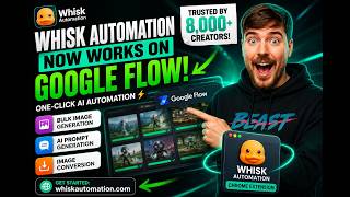 How to Bulk Generate AI Images in Google Flow (2026) | Whisk Automatio