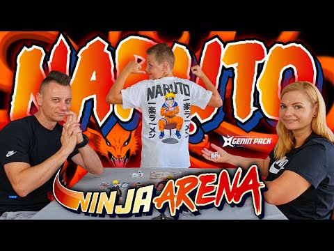 Naruto Ninja Arena társasjáték Az első csata! - Nézz fel!