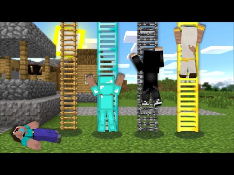 EPIC Minecraft House Ladder MOD! You won't believe what happens next!!