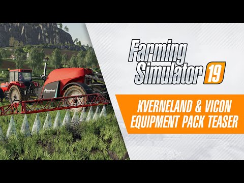 Farming Simulator 19 - Kverneland & Vicon Equipment Pack (PC) - Steam Gift - EUROPE - 1
