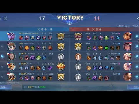 METACORE T5.2 VS T10.2 (BO3 - G/1) Mobile Legends Bang Bang