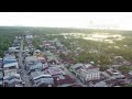 View Dari Atas Pasar Sentebang Kec Jawai Kab Sambas Kalbar