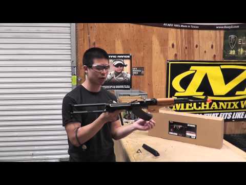 Airsoft GI Uncut - CM048SU Full Metal AKMSU AEG Airsoft Gun
