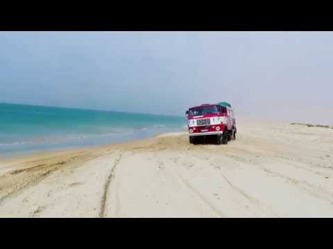 Truck for Africa, die Strandauffahrt - Rallye Dresden Dakar Banjul