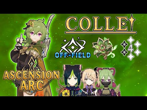 Collei is super F2P friendly, So I tried to build her! - Ascension Arc (Genshin Impact)