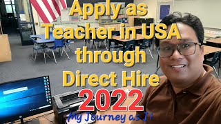 Apply as a J1 Teacher in the US through Direct Hire