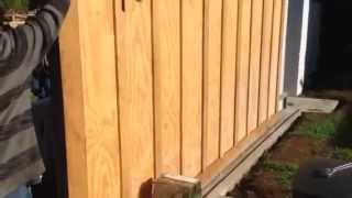 @ 14' Sliding Wood Gate for Sale Los Angeles 1-800-562-5770