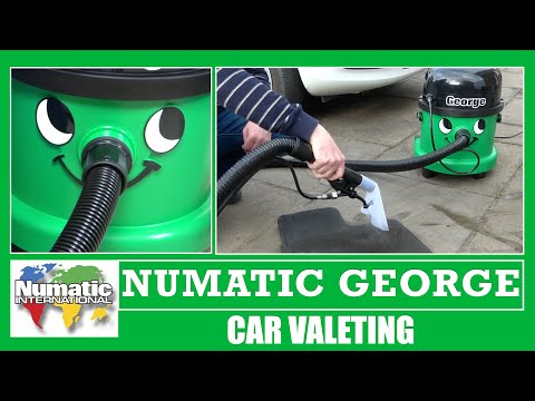 Numatic George Car Cleaning Demo & Set Up For Wet & Dry Use