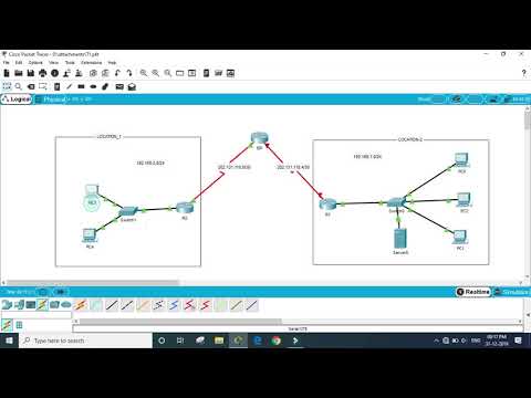 Configure Routing in Cisco Packet Tracer LAB-3
