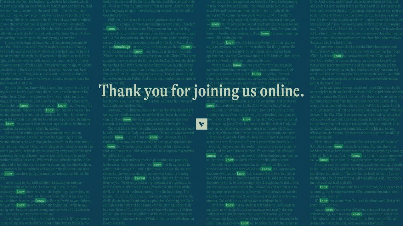 Sunday Service - 3/1/2026 - 9:00 am