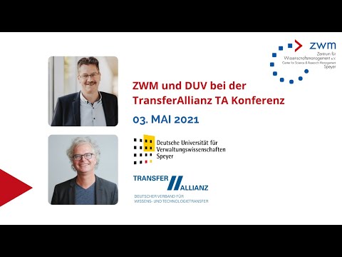 ZWM und DUV bei der TransferAllianz TA Konferenz am 03.05.2021